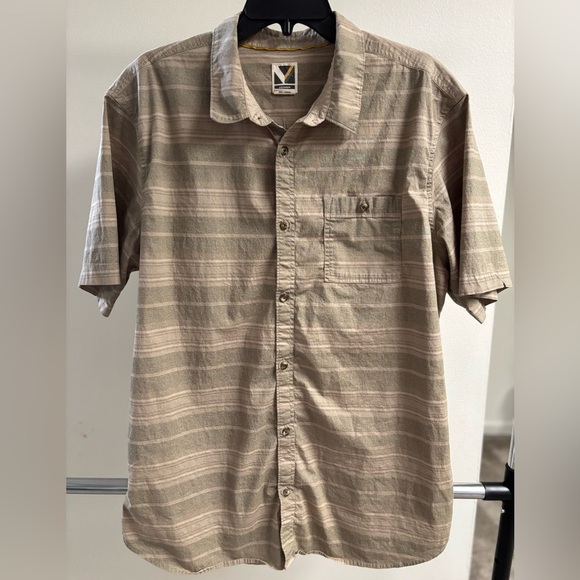 VOYAGER MEN'S STRETCH WOVEN SHORT SLEEVE SHIRT SIZE XL - Picture 4 of 7